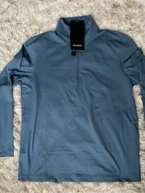 lululemon athletica. Soft Jersey Half Zip. Size. S
